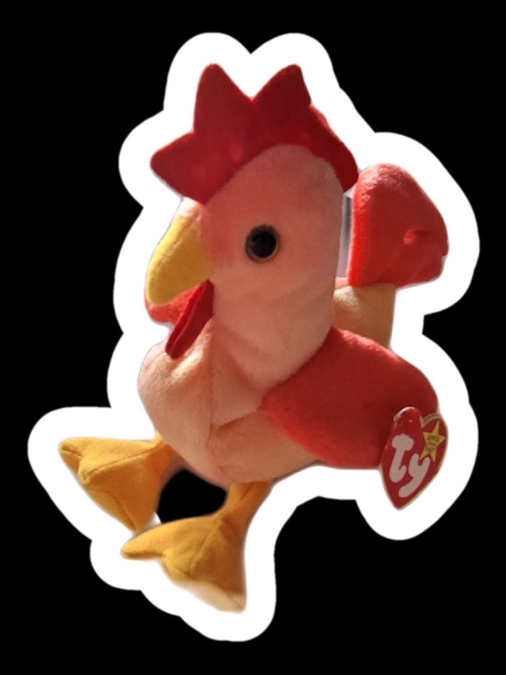 Ty Plush Rooster-"STRUT